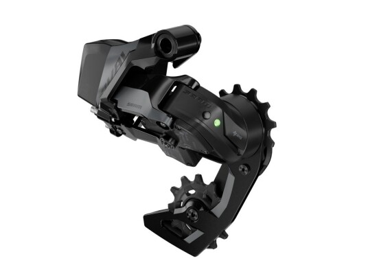 SRAM Rival AXS E1 bakskifter 12 speed medium svart/grå SRAM Rival AXS E1 bakskifter 12 speed medium svart/grå