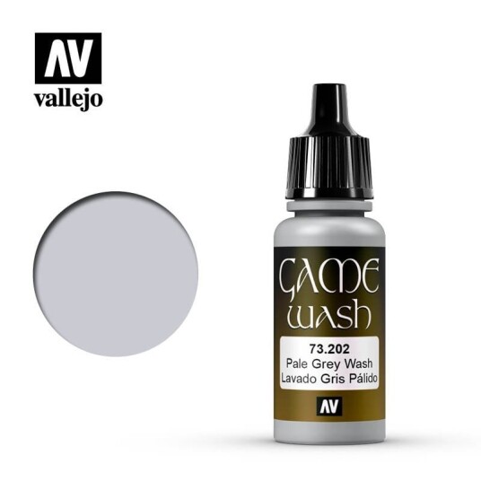 Vallejo Game Color Pale Grey Wash 17ml (73.202)
