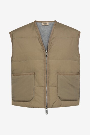 MOS MOSH Vest mmManja Down Brun MOS MOSH Vest mmManja Down Brun