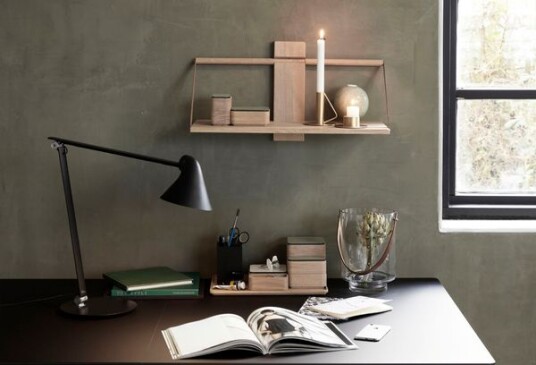 Andersen Wood wall hylle 45x20x32 cm svart Andersen Wood wall hylle 45x20x32 cm svart