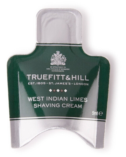 Truefitt & Hill barberkrem vareprøve West Indian Limes Truefitt & Hill barberkrem vareprøve West Indian Limes