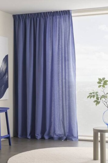 Jotex KIT gardin med multifunksjonsbånd 1 lengde - ekstra bred 1707098-07-220