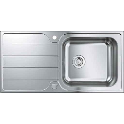 Grohe K500 kjøkkenvask 100x50 cm rustfritt stål Grohe K500 kjøkkenvask 100x50 cm rustfritt stål