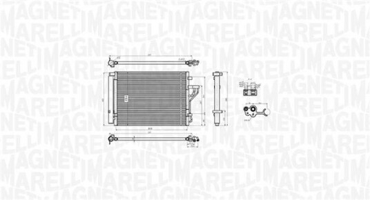 Kondensator MAGNETI MARELLI 350203778000