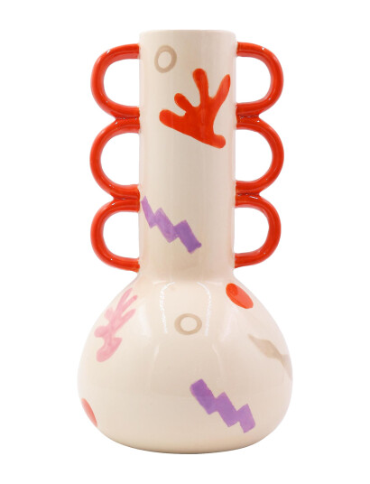 Que Rico Vase - Tomás - Funky Fiesta - Multi/patterned - 29.5 CM Que Rico Vase - Tomás - Funky Fiesta - Multi/patterned - 29.5 CM