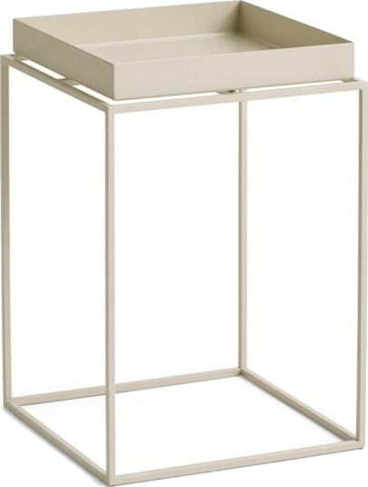 Tray Sofabord Høy Varm Beige/Stål