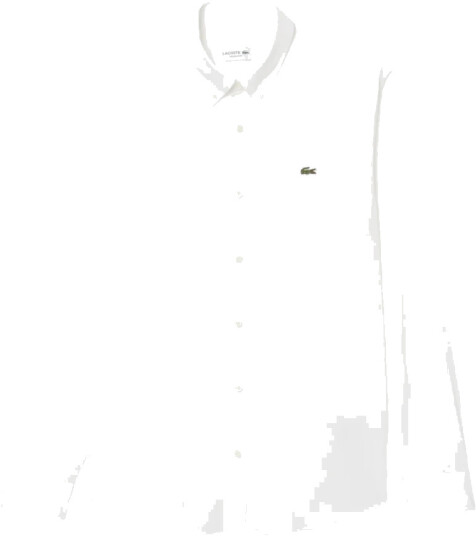 Lacoste Herre Skjorter Hvit 2XL,