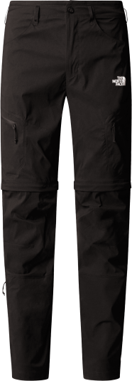 The North Face Men"s Exploration Convertible Regular Tapered Pants TNF Black 32   Regular