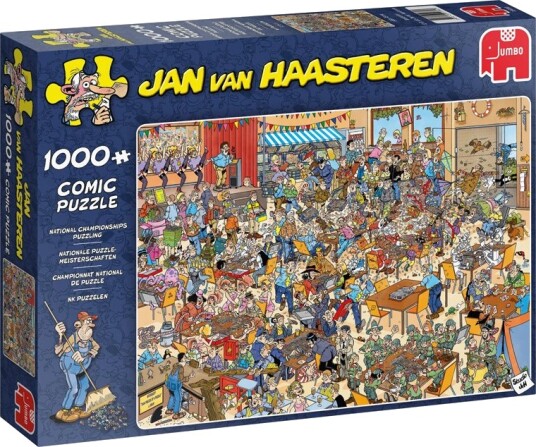 Jan van Haasteren National Championships Puzzling Puslespill 1000 Brikker