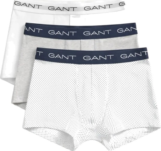 Gant Dot Print Trunk 3 Pack White L