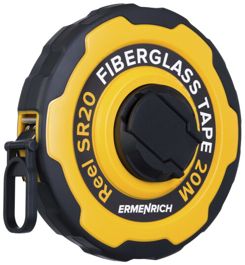 Ermenrich Reel SR20 Selvinntrekkende målebånd 20 m Ermenrich Reel SR20 Selvinntrekkende målebånd 20 m