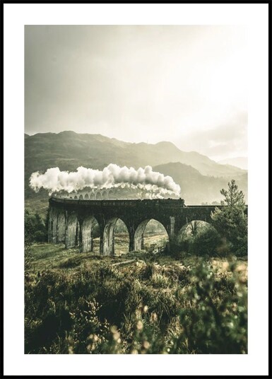 Glenfinnan Railway Plakat Plakat / 30x40cm Glenfinnan Railway Plakat Plakat / 30x40cm