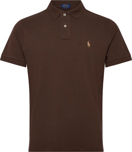 Polo Ralph Lauren Basic Mesh Ssl Knt Brown M