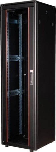 Roline 26.21.0231 Frittstående Hylle 42U 600 Kg Rack Skinner Justerbare Bein 73.7 Kg
