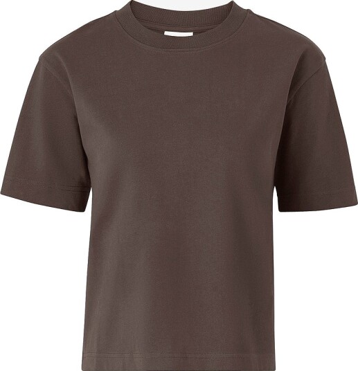 Gina Tricot T skjorte Perfect Tee Brun