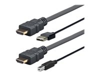 VivoLink Pro - HDMI-kabel - USB, HDMI hann til USB-type B, HDMI hann - 4 m - 4K-støtte