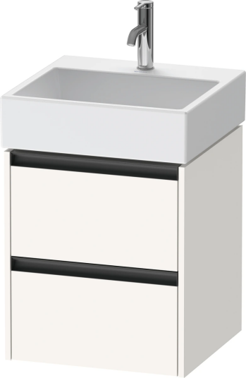 Duravit Ketho.2 Servantskap 2 Skuffer 484x460 mm Hvit Matt