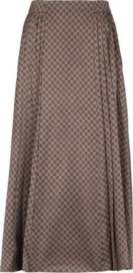 Balmain Dame Skjørt Brun L,