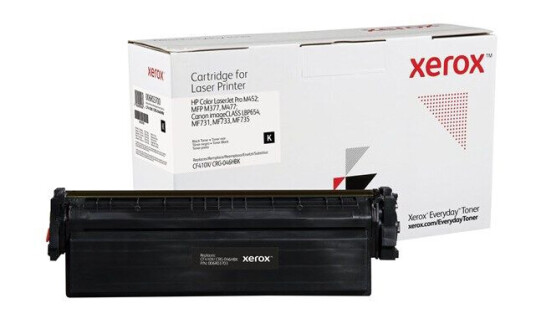 Xerox 006R03700 / Alternative to HP 410X / CF410X Canon CRG-046HB / 1254C002 Black Toner - High Yield - Laser toner Svart