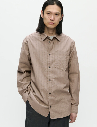 WOOD WOOD Wwnico Shirt 25201 - Beige - XL