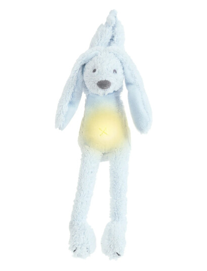 Happy Horse Rabbit Richie Nattlampe Med Beroligende Lyder Blue 34cm Happy Horse Rabbit Richie Nattlampe Med Beroligende Lyder Blue 34cm