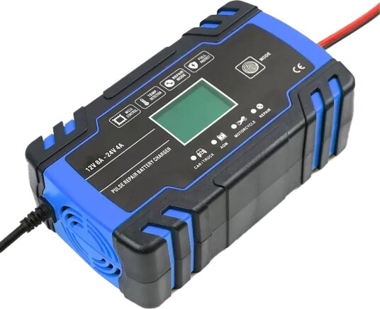 Extralink EX.21076 Batterilader 12/24V 8A Bl?? Extralink EX.21076 Batterilader 12/24V 8A Bl??