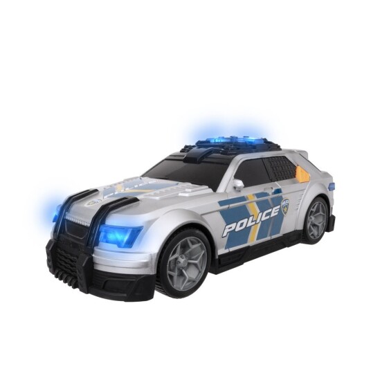 Teamsterz Mighty Machines Politibil Interceptor Med Lys Og Lyd