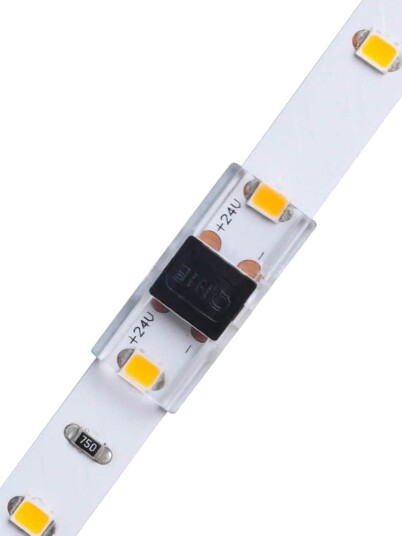 Samler til 10 mm LED strip Tynn IP20 for ensfargede strips for aluminiumsprofiler stripe for stripe