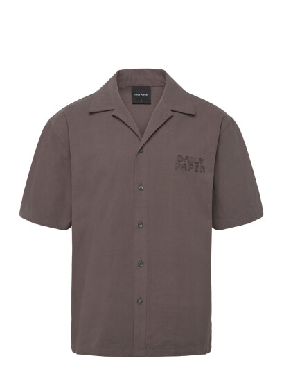 Daily Paper Chain Stitch Ss Shirt - Khaki green - S