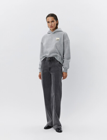 Sofie Schnoor Carisw Mid Jeans - Grey - XL Sofie Schnoor Carisw Mid Jeans - Grey - XL