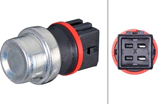 Sensor, motortemperatur HELLA 6PT 358 385-041