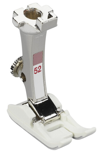 Bernina 52 Sikksakkfot med glidesåle A2, 9mm glidesåle Bernina 52 Sikksakkfot med glidesåle A2, 9mm glidesåle