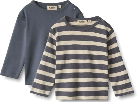 Wheat 2 T Shirt L/S Milo Blue 68