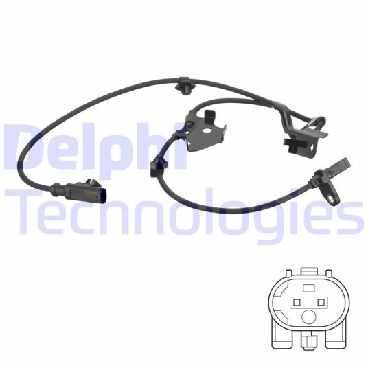Sensor, ABS DELPHI SS20752