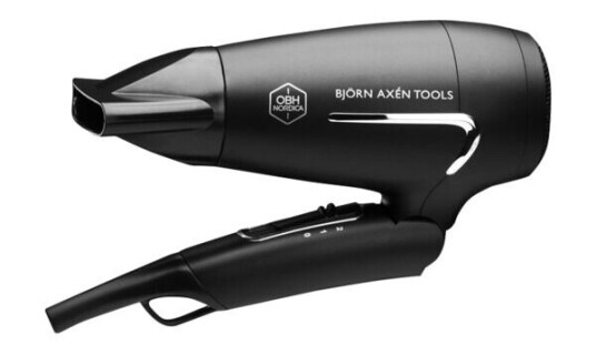 OBH Nordica Björn Axen Tools Flow Travel Hair Dryer 5188 OBH Nordica Björn Axen Tools Flow Travel Hair Dryer 5188