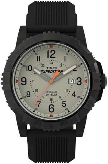 Timex Herreklokke TW4B32200 Expedition Beige/Gummi Ø45 mm
