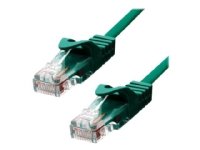 ProXtend - Koblingskabel - RJ-45 (hann) til RJ-45 (hann) - 50 cm - 5.4 mm - UTP - CAT 5e - IEEE 802.3at - formstøpt, uten hindringer, flertrådet - grønn