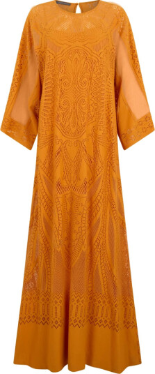 Alberta Ferretti Dame Kjoler Oransje S,