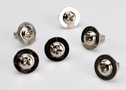 Traxxas 3185X Screws 3x8mm washerhead large head 6 Traxxas 3185X Screws 3x8mm washerhead large head 6