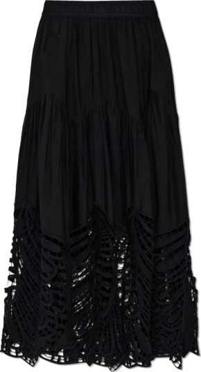 AllSaints Dame Skjørt Svart S,
