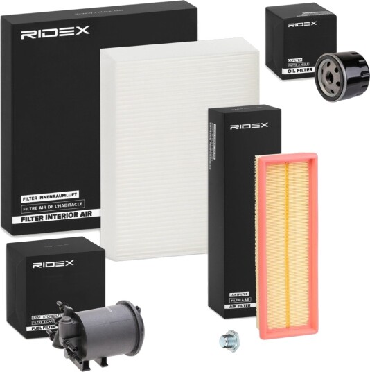Filtersett RIDEX 4055F17764