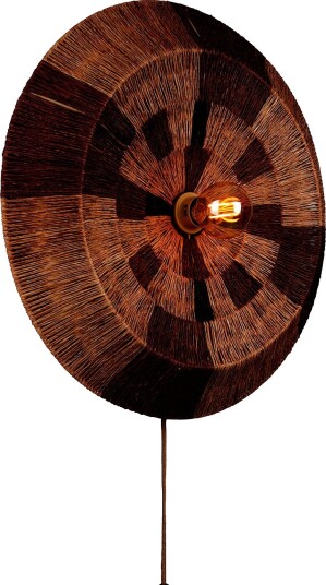 Good&Mojo   Vegglampe Serengeti D60   Brun