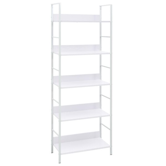 vidaXL Bokhylle 5 lag hvit 60x27,6x158,5 cm sponplate vidaXL Bokhylle 5 lag hvit 60x27,6x158,5 cm sponplate