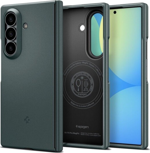 Spigen Air Fit Pro MagSafe Deksel til Samsung Galaxy Z Fold8 Ultra i Abyss Green