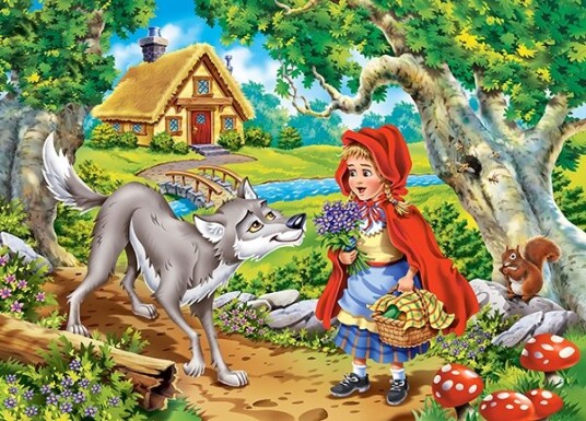 Castorland Little Red Riding Hood 60 Stykker Barn 5 År