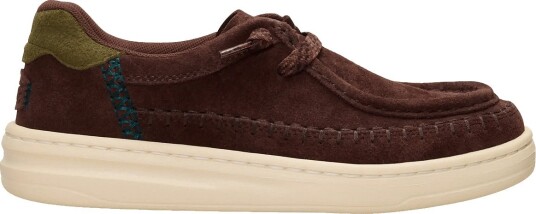 Hey Dude Harper Moc Crafted Suede SHAVED CHOCOLATE 41