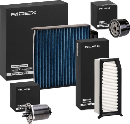 Filtersett RIDEX 4055F29752