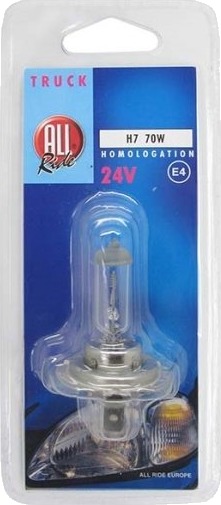 Allride Lastbil Pære H7 70W 24V Allride Lastbil Pære H7 70W 24V