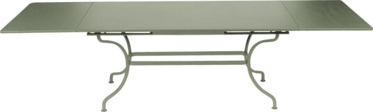 Fermob Romane Table 200/300x100 Cm Cactus 82 Utendørs Spisebord Grønn Metall