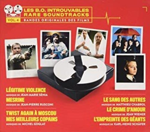 Filmmusikk Les B.O. Introuvables (Rare Soundtracks): Volume 4 CD